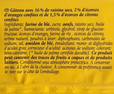 Ingredients