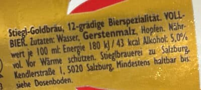 Ingredients
