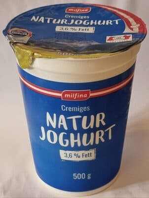 Cremiges Naturjoghurt 3,6% Fett