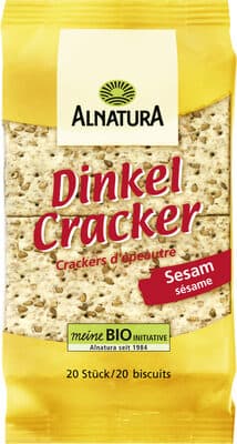 Dinkel Cracker Sesam