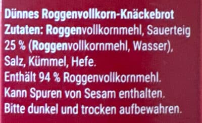 Ingredients