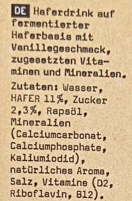 Ingredients