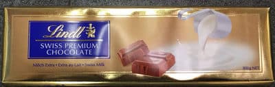 Lindt  MILCH • AU LAIT• MILK