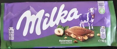Milka Haselnuss