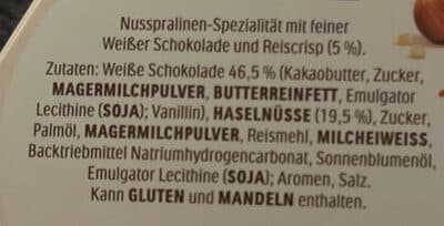 Ingredients