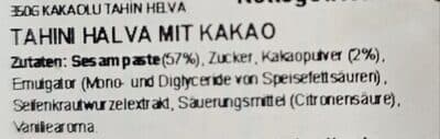 Ingredients