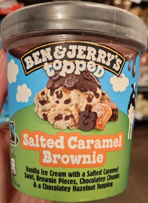 Topped Salted Caramel Brownie