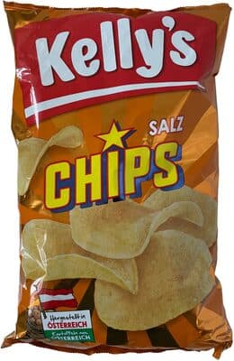 Chips gesalzen