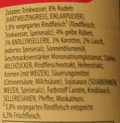 Ingredients