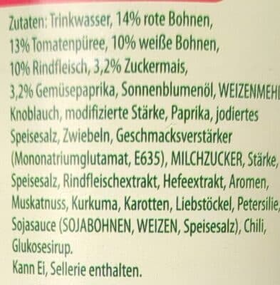Ingredients