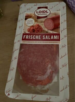 Frische salami