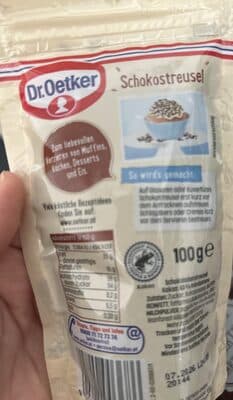 Schokostreusel