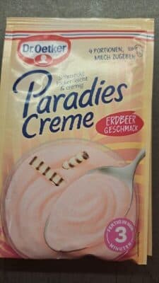 Paradies Creme Erdbeere