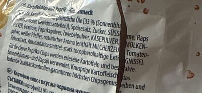 Ingredients