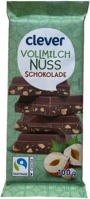Vollmilch Nuss Schokolade