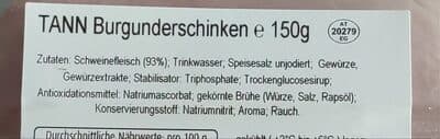 Ingredients