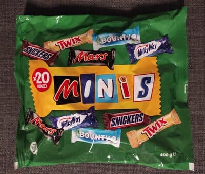 Minis mars Twix