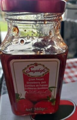 Seyidoglu Cilek Receli / Strawberry Jam - 380 GR