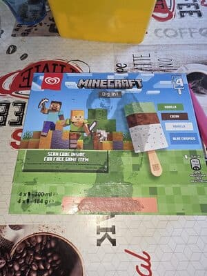 Ola IJs Minecraft 4 x 75 ml